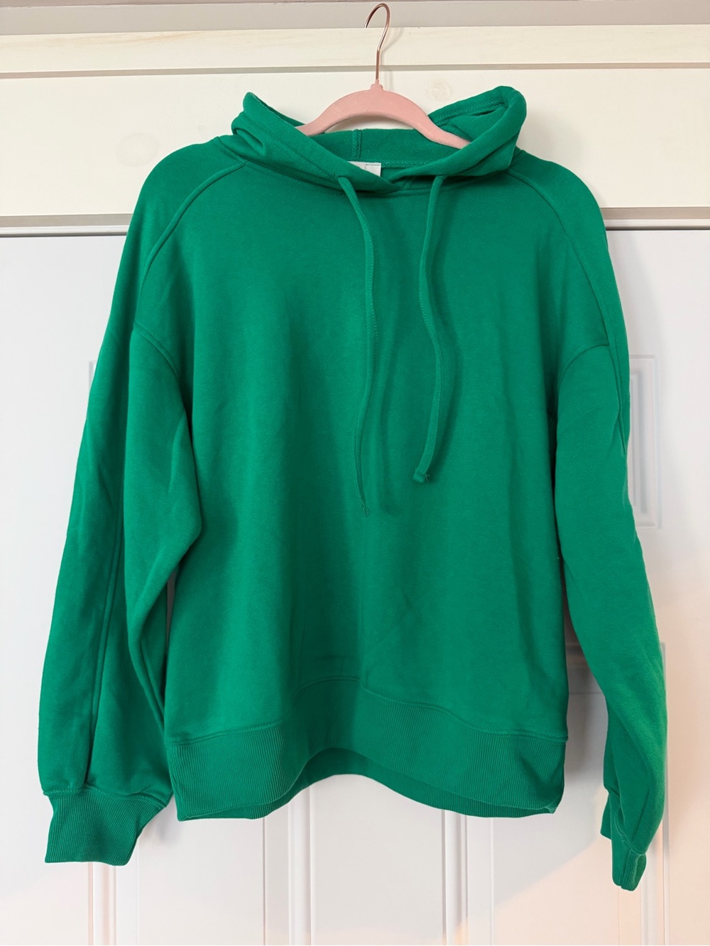 Zenana Outfitters Emerald Green Crewneck Hoodie